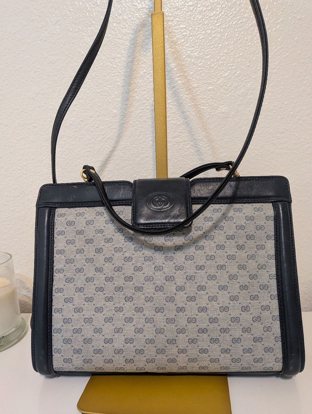 Gucci Micro GG Supreme 2-Way Shoulder Bag - VINTAGE - Picture 4 of 13